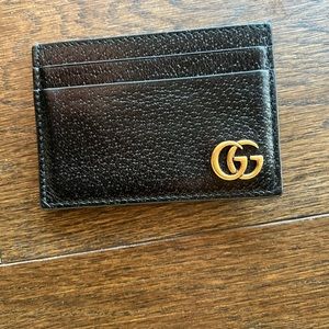 Gucci money clip card holder